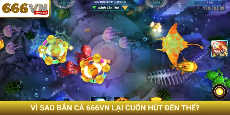 Vì sao bắn cá 666VN lại cuốn hút đến thế?