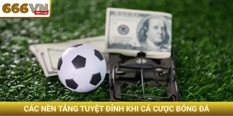 Cá độ bóng đá 666VN - Cơ hội kiếm tiền thật trong mùa giải 2 Các nền tảng tuyệt đỉnh khi cá cược bóng đá