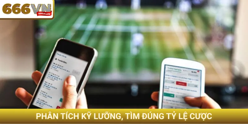 Phân tích kỹ lưỡng, tìm đúng tỷ lệ cược