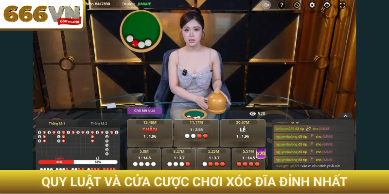 Quy luật và cửa cược chơi Xóc Đĩa đỉnh nhất
